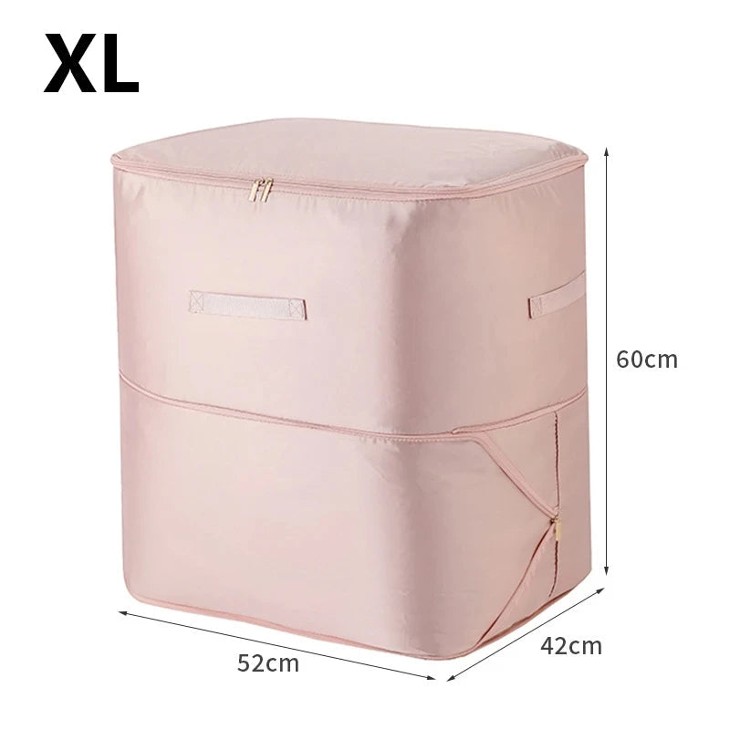 Sac de Rangement à Compression Grande Capacité en Nylon Résistant à l'Humidité pour Vêtements et Couettes – 54x42 cm et 54x42x30 cm