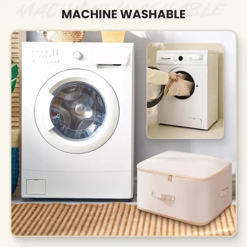 Sac de Rangement à Compression Grande Capacité en Nylon Résistant à l'Humidité pour Vêtements et Couettes – 54x42 cm et 54x42x30 cm