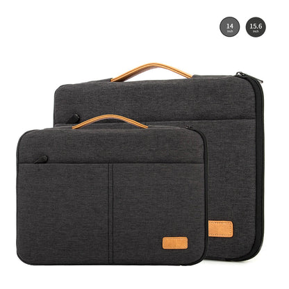 Shockproof Bag for 14-15.6 Inch Laptop – Durable and Elegant Case in Dark Gray