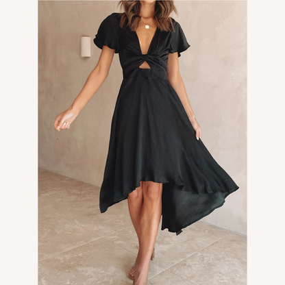 Chic Women's Summer Dress in Airy Fabric – Elegant Design and Optimal Comfort for All Occasions