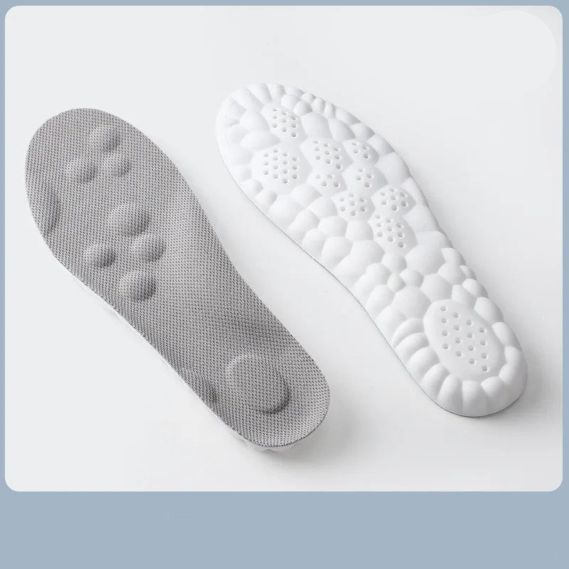 Semelles de Soutien Plantaire Ultra-Douces Antibactériennes et Respirantes pour Confort Optimal - Taille Ajustable