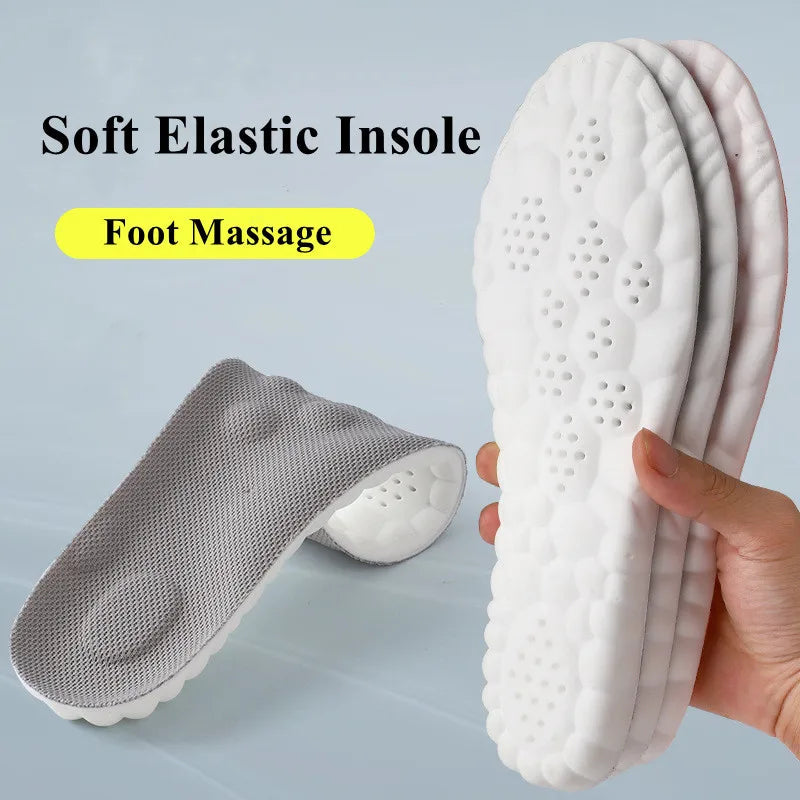 Semelles de Soutien Plantaire Ultra-Douces Antibactériennes et Respirantes pour Confort Optimal - Taille Ajustable