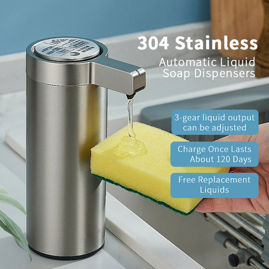 Senso Soap Dispenser | 304 Stainless Steel, Automatic Sensor