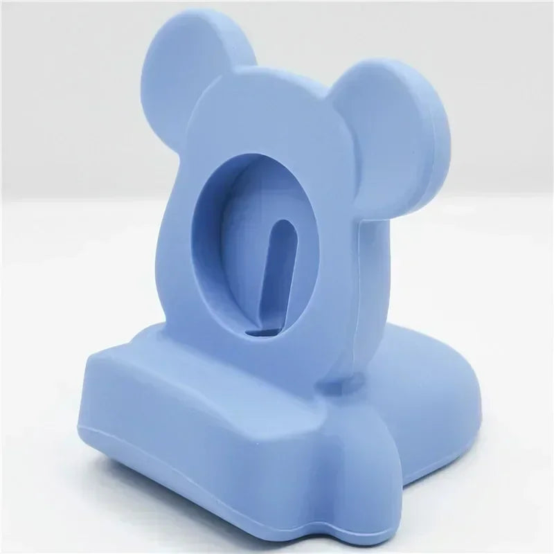 Silicone Charging Stand for Apple Watch Series 10-4 – Compatible with 40mm to 46mm Models