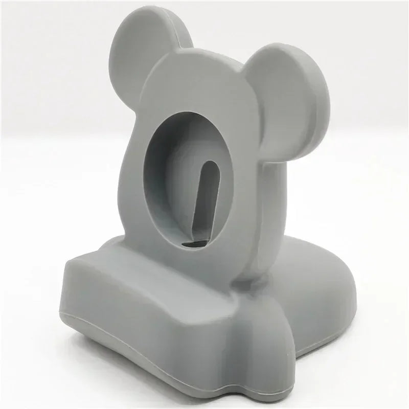 Silicone Charging Stand for Apple Watch Series 10-4 – Compatible with 40mm to 46mm Models