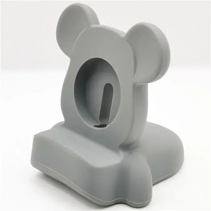 Silicone Charging Stand for Apple Watch Series 10-4 – Compatible with 40mm to 46mm Models