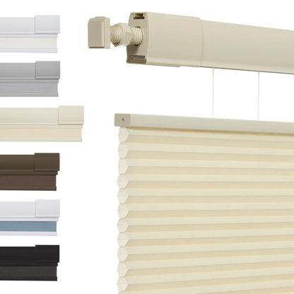 1 Inch Wireless Honeycomb Blinds with Thermal Insulation – Elegant Cellular Fabric for Light Control