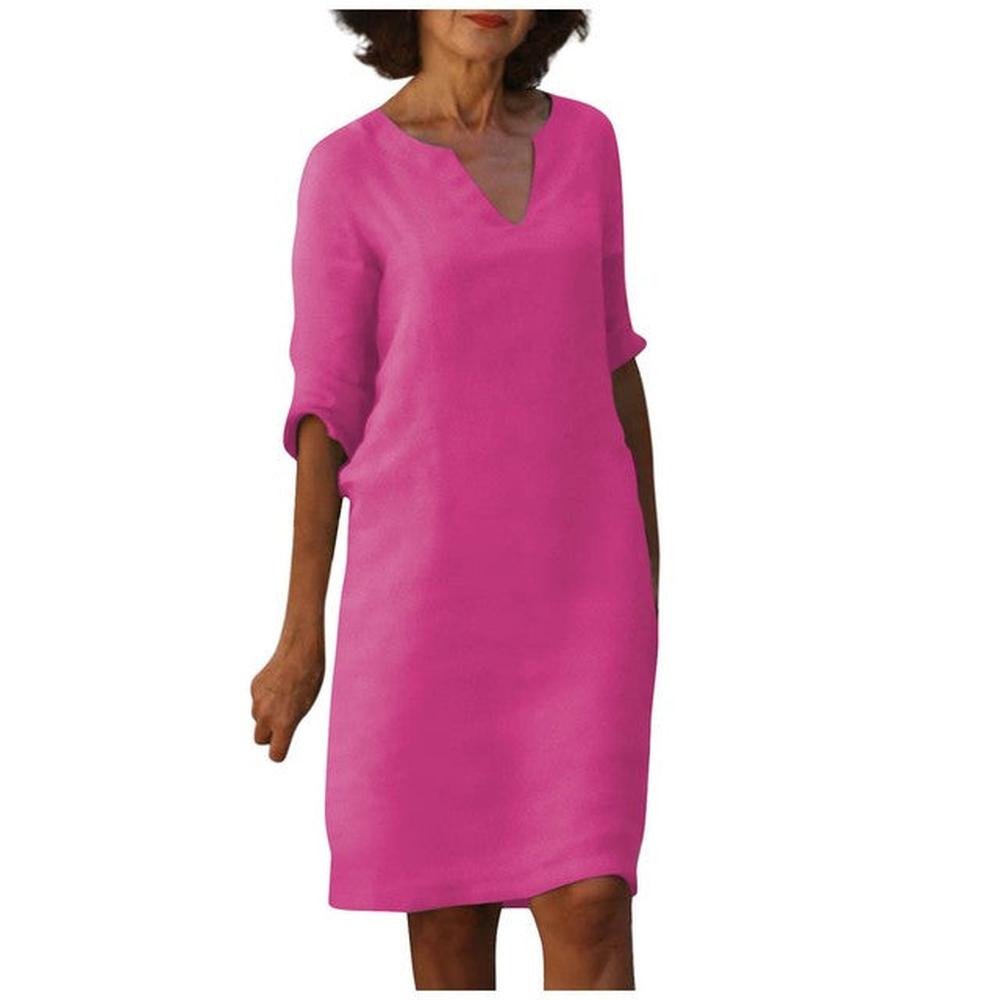 Variant image for Robe d'Été Longue Femme en Coton et Polyester – Chic et Confortable pour Toutes les Occasions-49