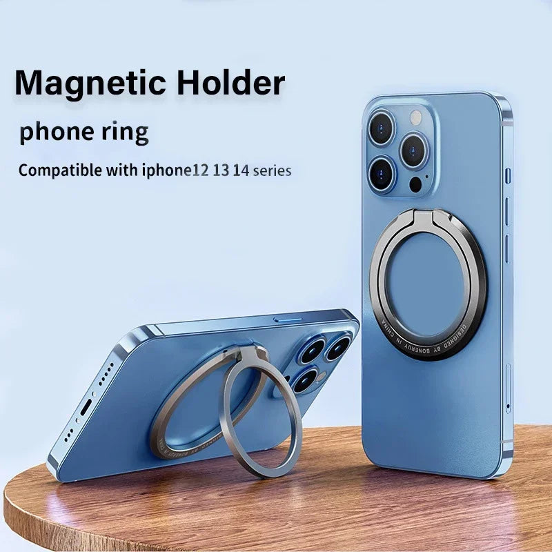 Foldable Magnetic Support for iPhone – Stable Grip, Compact and Versatile Design, MagSafe Compatible