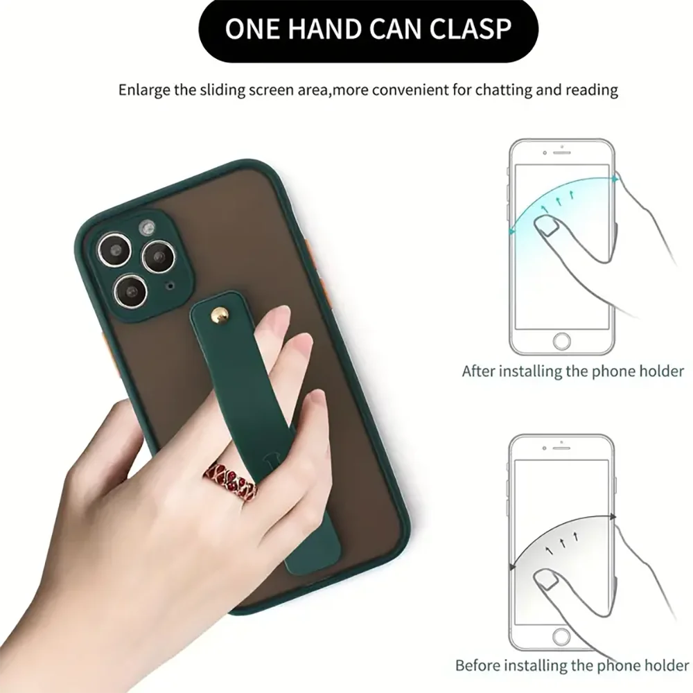 Multifunction Ring Holder for Phone with Secure Grip and 360° Rotation – Compatible with All Smartphones