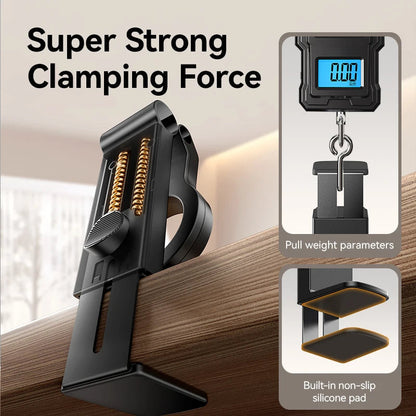 Magnetic Phone Holder for Airplane with 360° Rotation – Universal Travel Accessory