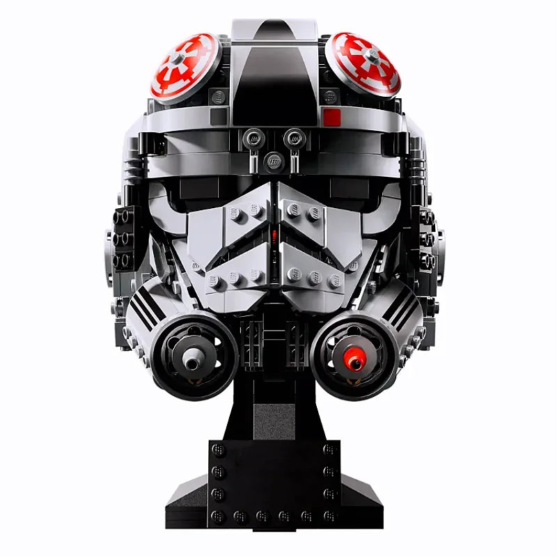 TIE Fighter Pilot Helmet Building Blocks Set – Star Wars Inspired Toy for Creative Play