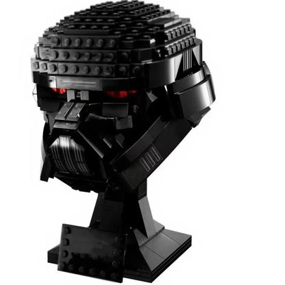 TIE Fighter Pilot Helmet Building Blocks Set – Star Wars Inspired Toy for Creative Play