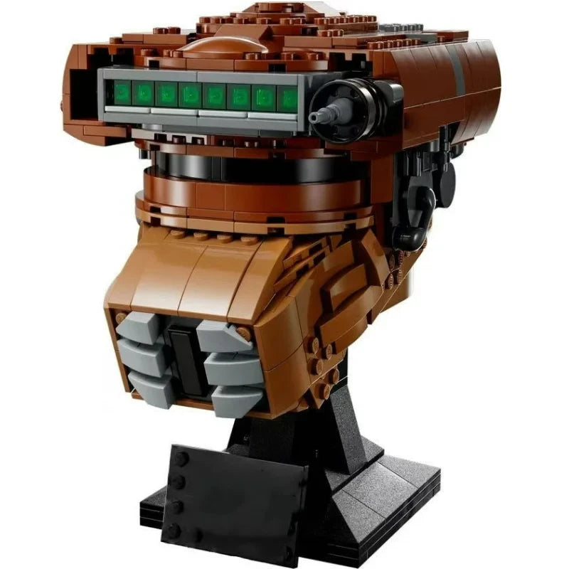 TIE Fighter Pilot Helmet Building Blocks Set – Star Wars Inspired Toy for Creative Play