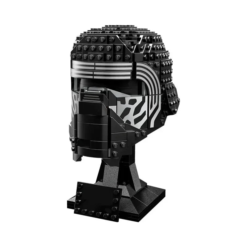 TIE Fighter Pilot Helmet Building Blocks Set – Star Wars Inspired Toy for Creative Play