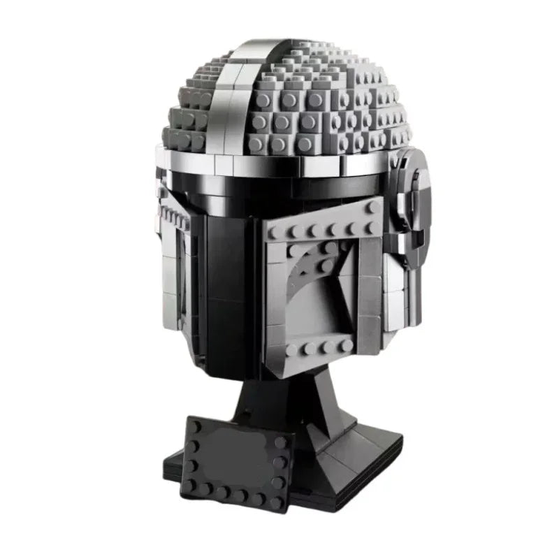 TIE Fighter Pilot Helmet Building Blocks Set – Star Wars Inspired Toy for Creative Play