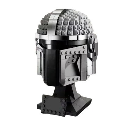 TIE Fighter Pilot Helmet Building Blocks Set – Star Wars Inspired Toy for Creative Play