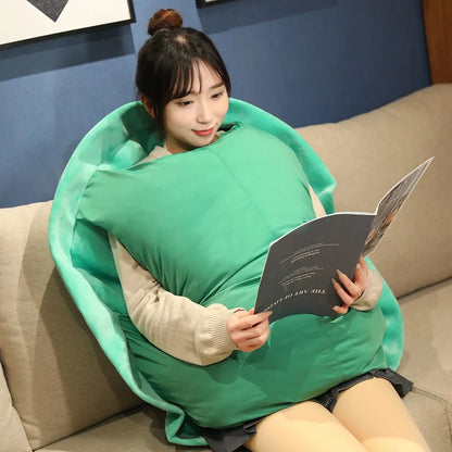 Tango Turtle Shell Pillow | Plush Cosplay Accessory