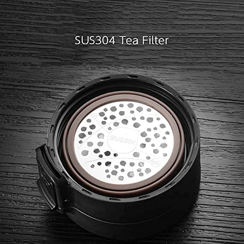 Tasse à Café Isolée en Acier Inoxydable 380ml – Mug de Thé à Double Paroi pour Activités Extérieures