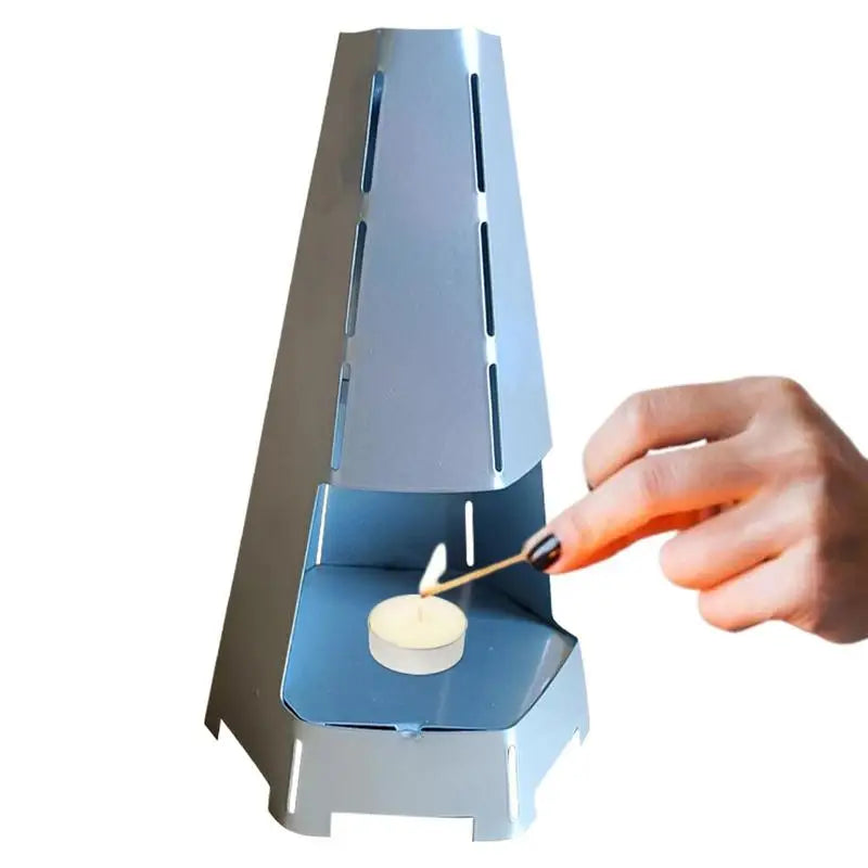 Tera Tea Light Heater | Durable Metal Design, Efficient Heat Dissipation