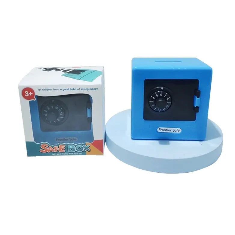 Retro Automatic Piggy Bank with Secure Password – Practical and Elegant Savings Box for Bills and Coins