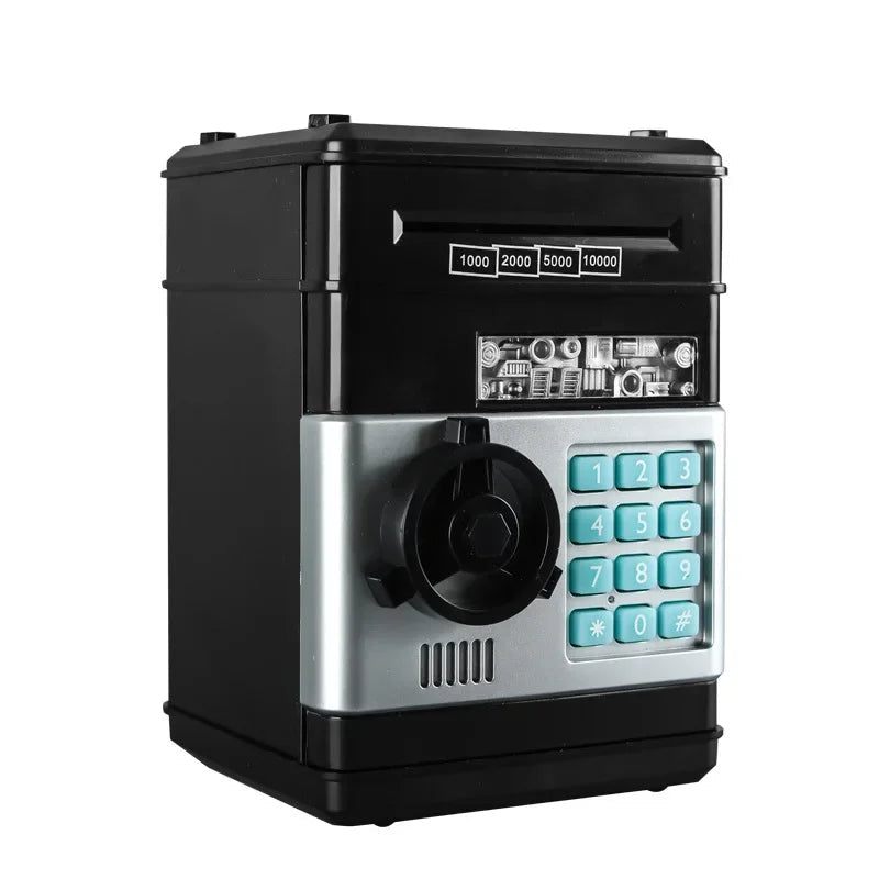 Tirelire Électronique Mini Coffre avec Verrouillage par Mot de Passe – Boîte d'Économie pour Enfants