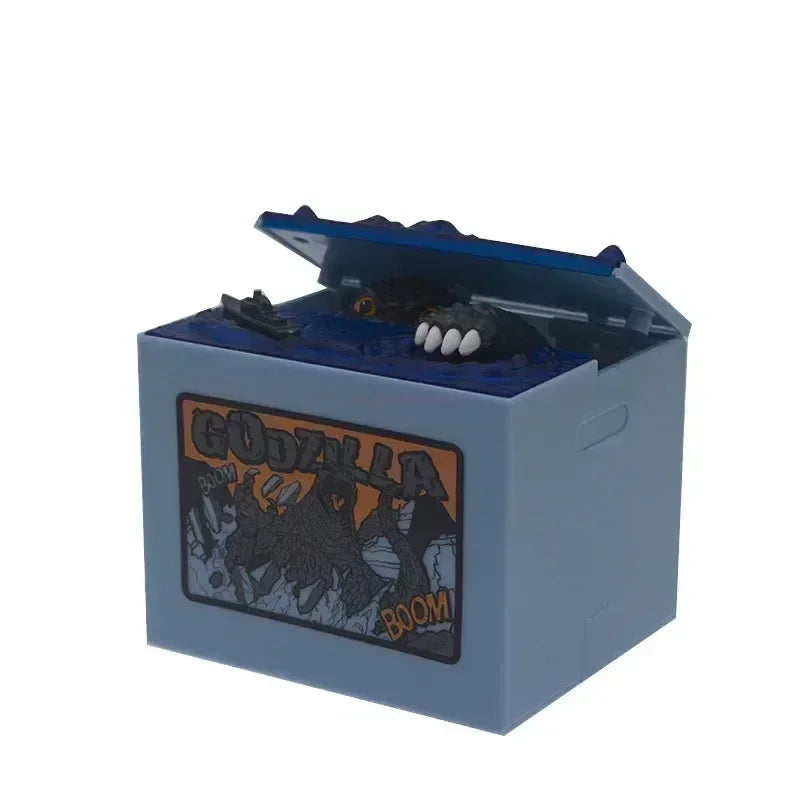 Godzilla Resin Piggy Bank for Children – Unique Decoration and Birthday Gift