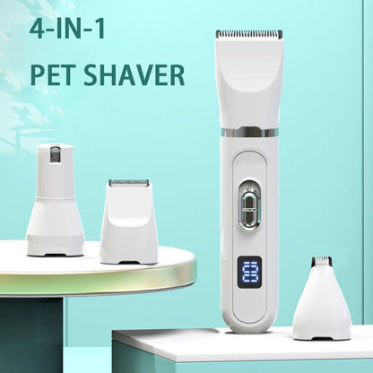 Silent Electric Dog Clippers – USB Rechargeable, Professional Grooming