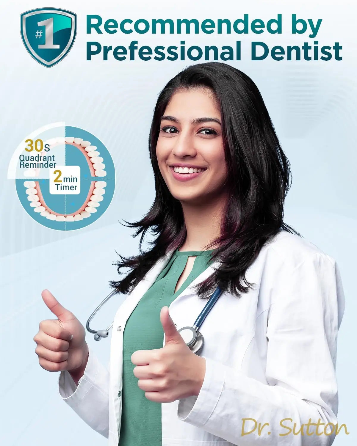 Upgraded Sonic Electric Toothbrush with 8 Brush Heads and IPX7 Waterproof Design – Ideal for Adults and Kids 12+