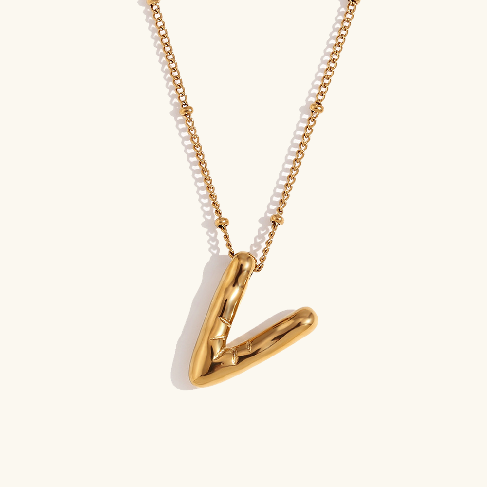 Variant image for Collier Femme Personnalisé Or 18K Taille Unique Acier Inoxydable-22