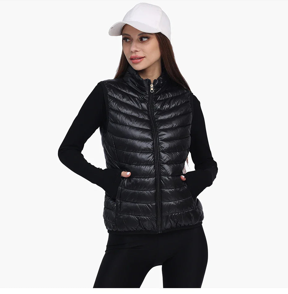 Vera Puffer Vest | Lightweight, Water-Resistant