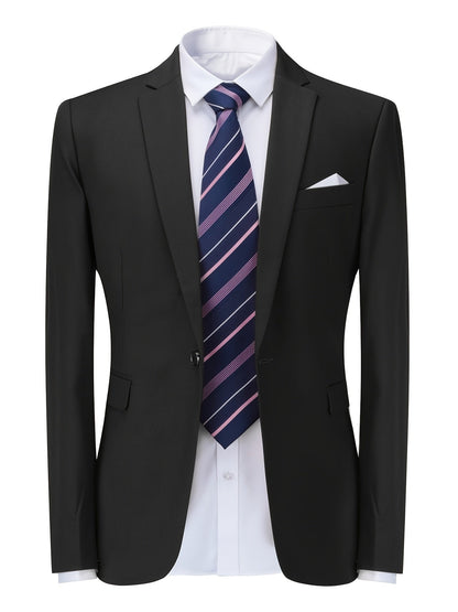 Fitted Blazer Jacket for Men in High-Quality Fabric – Elegant and Comfortable for the Office