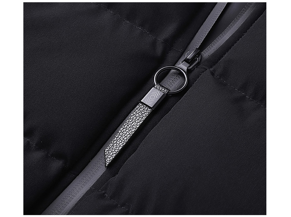 Veste Doudoune Homme avec Doublure Sherpa et Poches Zippées - Idéale pour Temps Froid