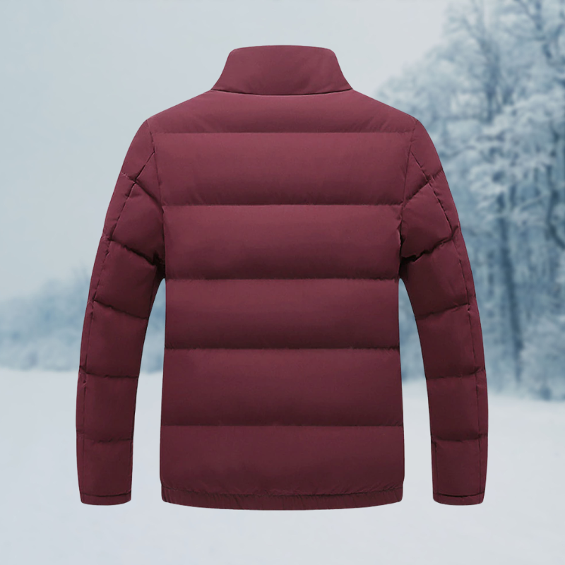 Veste Doudoune Homme avec Doublure Sherpa et Poches Zippées - Idéale pour Temps Froid