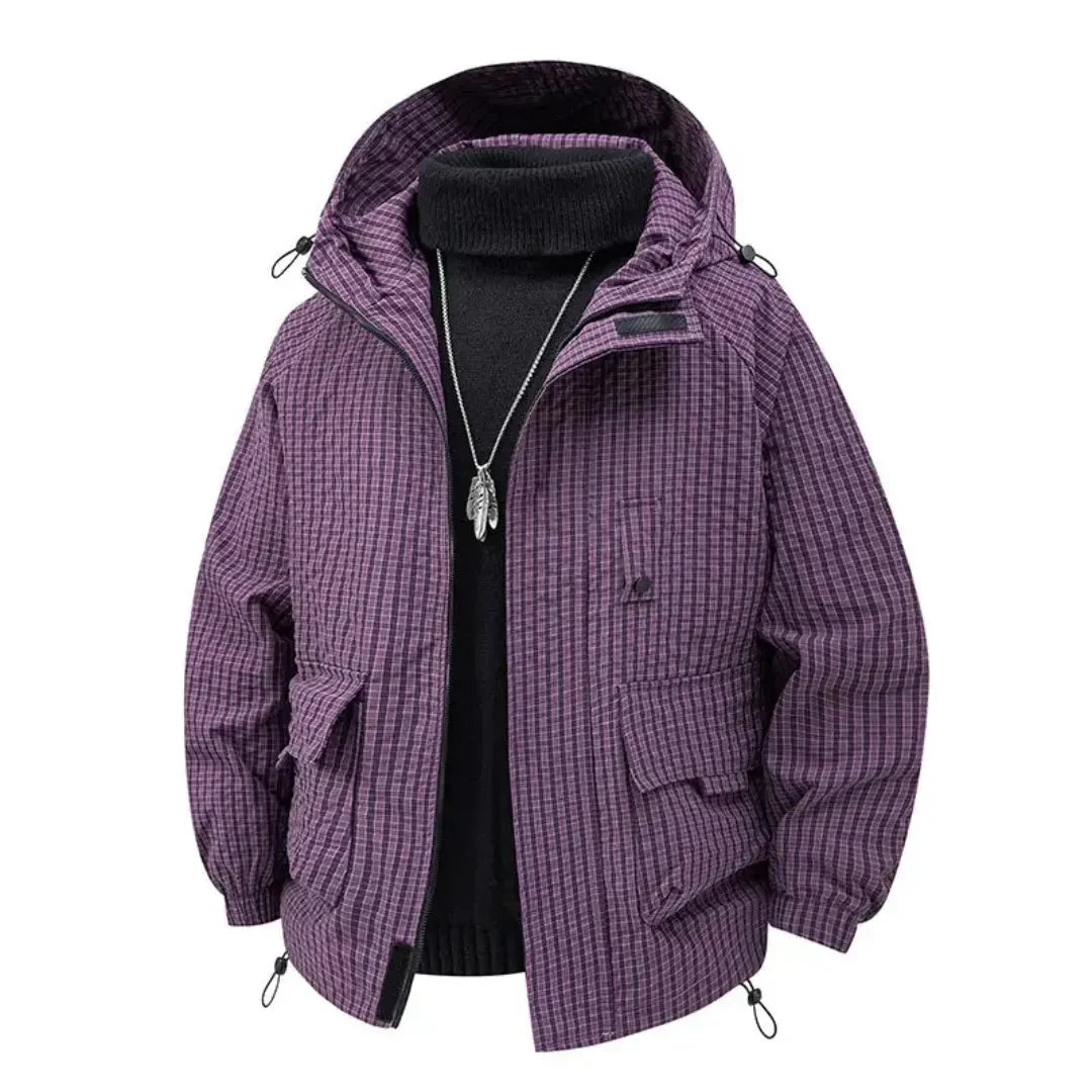 Veste Matelassée Légère à Capuche pour Hommes – Confort et Style Urbain