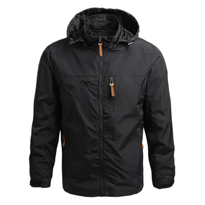 Waterproof Tactical Jacket for Men with Hood - Lightweight and Functional