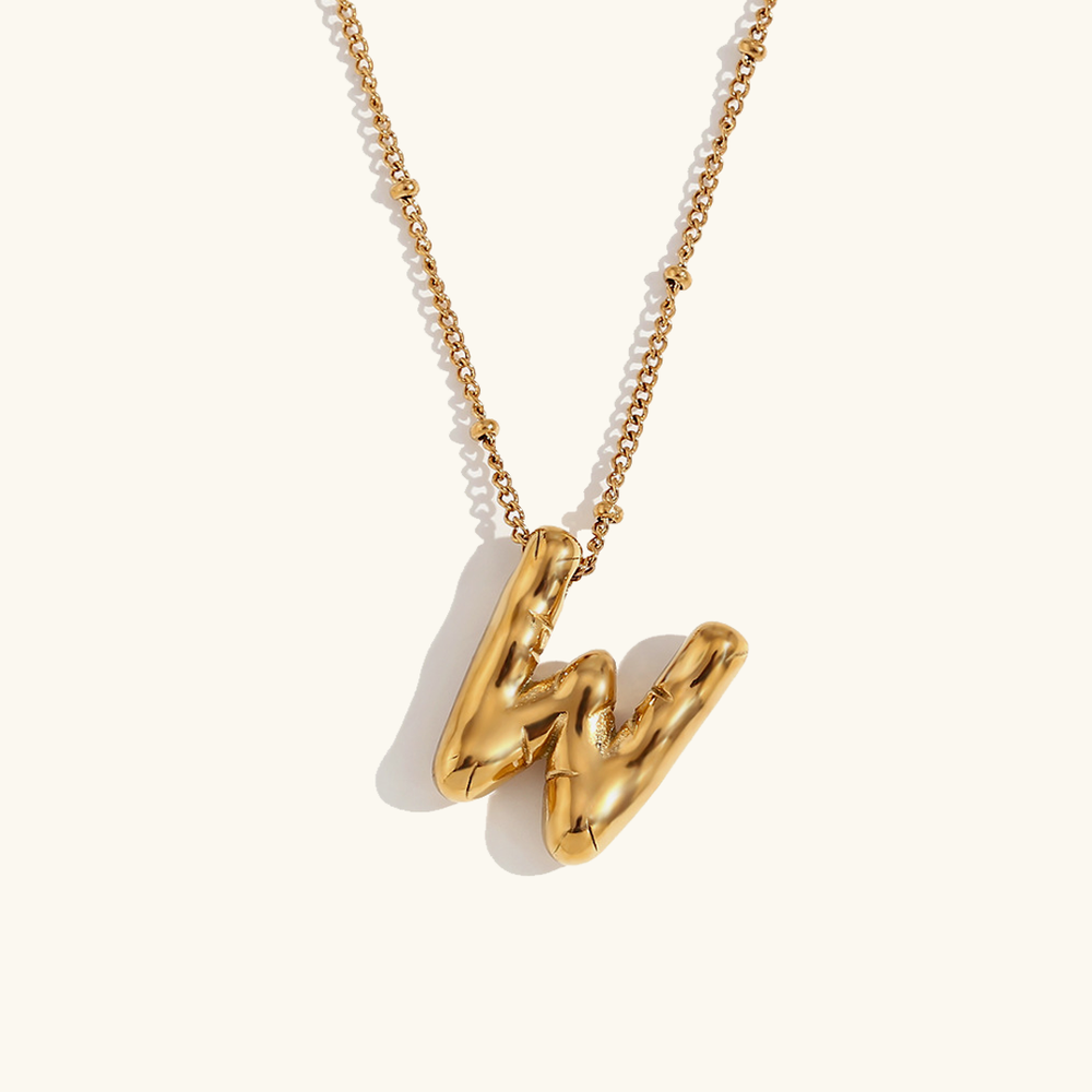 Variant image for Collier Femme Personnalisé Or 18K Taille Unique Acier Inoxydable-23