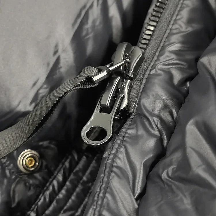 Wanda Down Coat | Long Quilted, Water-Resistant