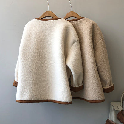 Wanda Fleece Coat | Boxy, Cozy Polyester