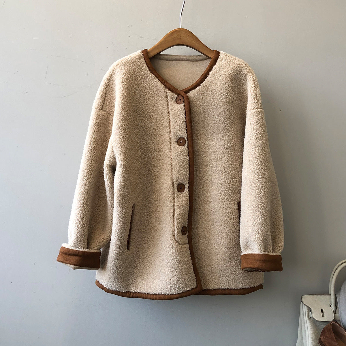 Wanda Fleece Coat | Boxy, Cozy Polyester