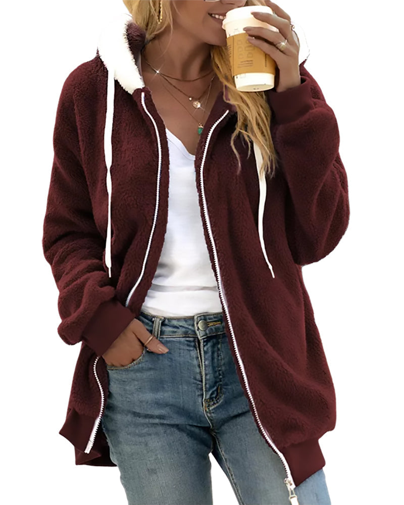 Wanda Fleece Hoodie | Plush, Relaxed Fit