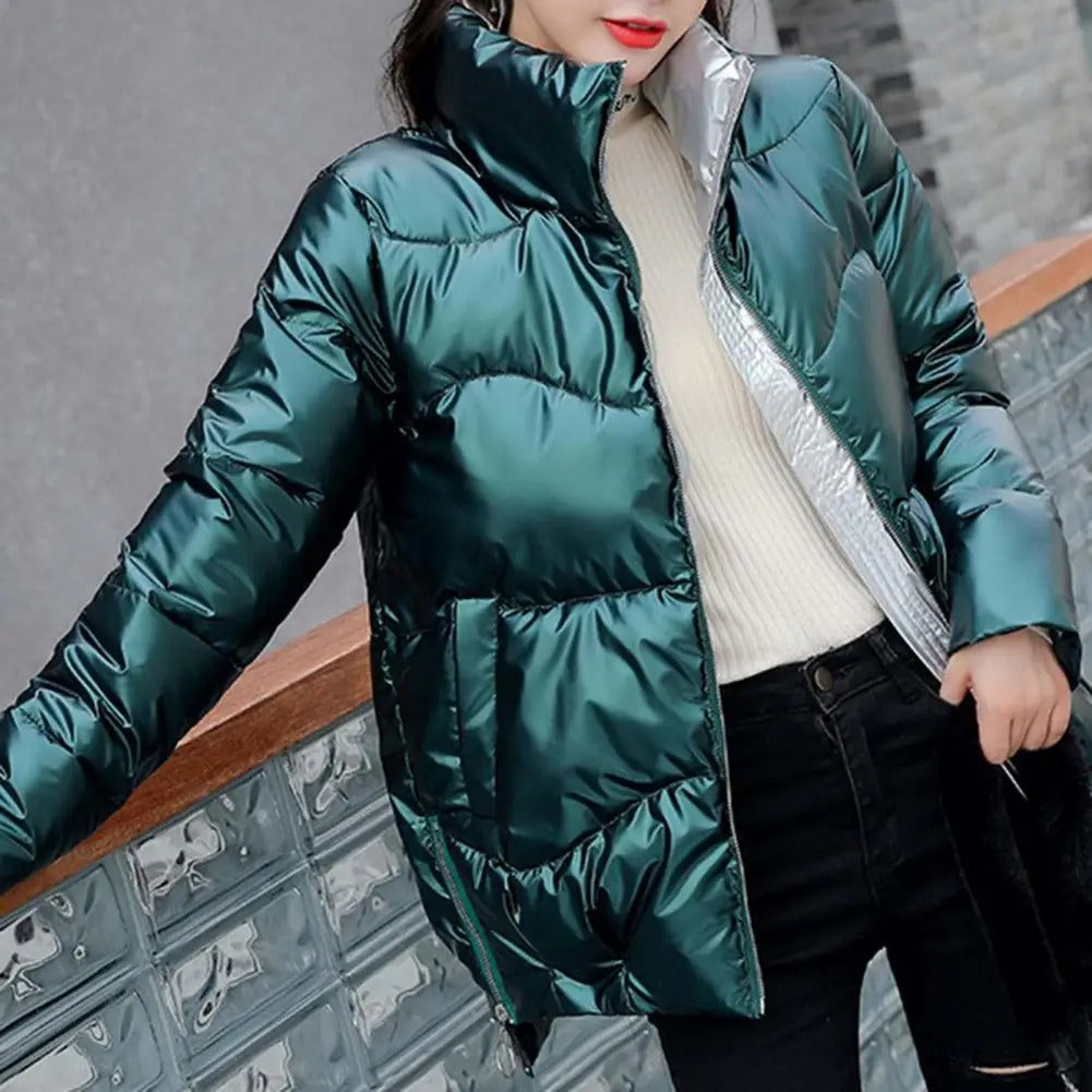 Wanda Puffer Jacket | Glossy Shell, LED Lighting