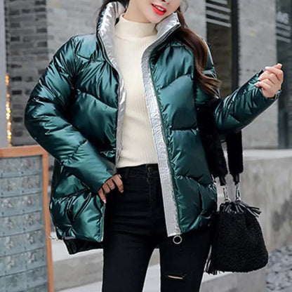 Wanda Puffer Jacket | Glossy Shell, LED Lighting