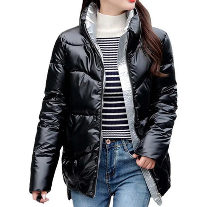 Wanda Puffer Jacket | Glossy Shell, LED Lighting