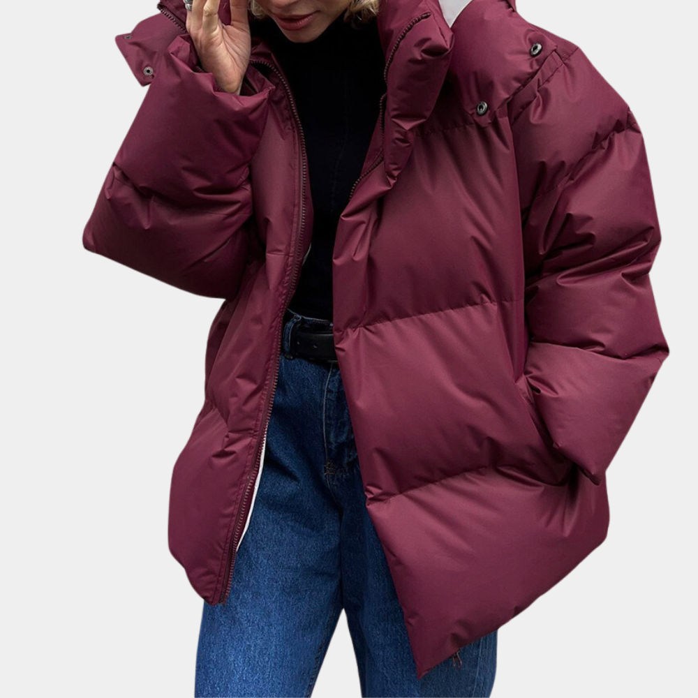 Wanda Puffer Jacket | Quilted, Hooded Design