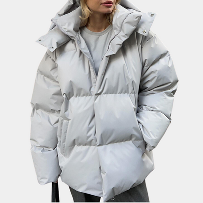 Wanda Puffer Jacket | Quilted, Hooded Design