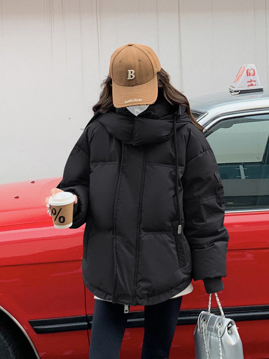 Wara Down Jacket | Short Boxy Cut, Polyester