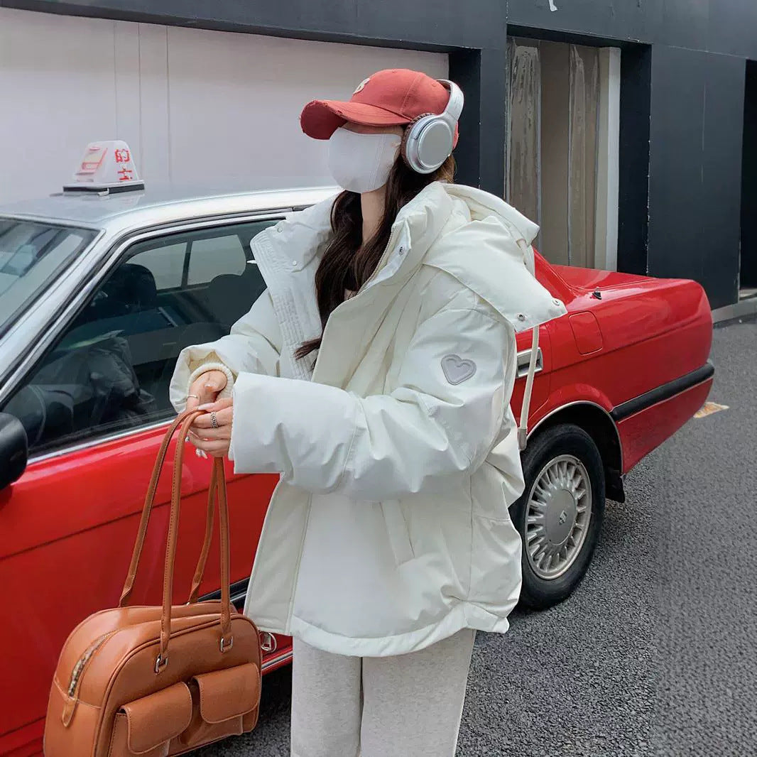 Wara Down Jacket | Short Boxy Cut, Polyester