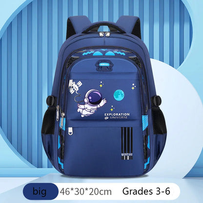 Waterproof Astronaut Kids Backpack for Boys – Primary School Book Bag