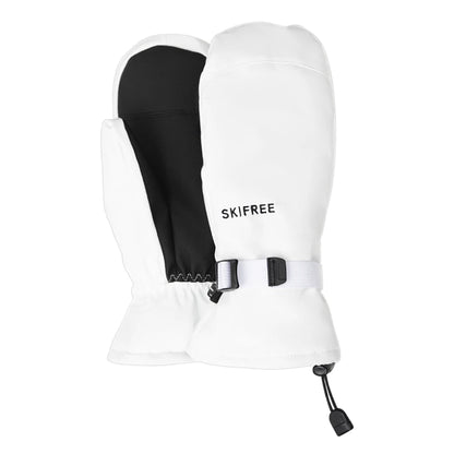 Waterproof Thermal Ski Gloves with Anti-Slip Palm and Adjustable Wrist Strap – Unisex Winter Snow Mittens
